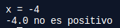 negativo